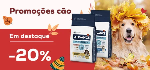 Advance: -20% em ração para cão