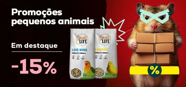 Small Life: -15% em alimentação para pássaros