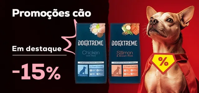 Dogxtreme: -15% de desconto em toda a alimentação