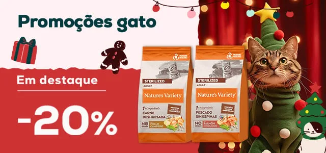 Nature’s Variety: -20% em ração para gato