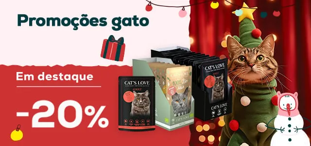 Cat’s Love: -20% numa variedade de alimentação húmida