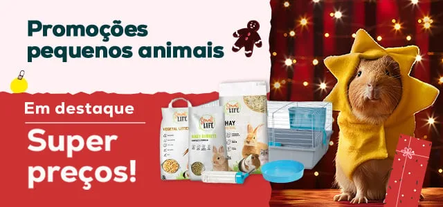 Kits de boas vindas para roedores da marca Small Life