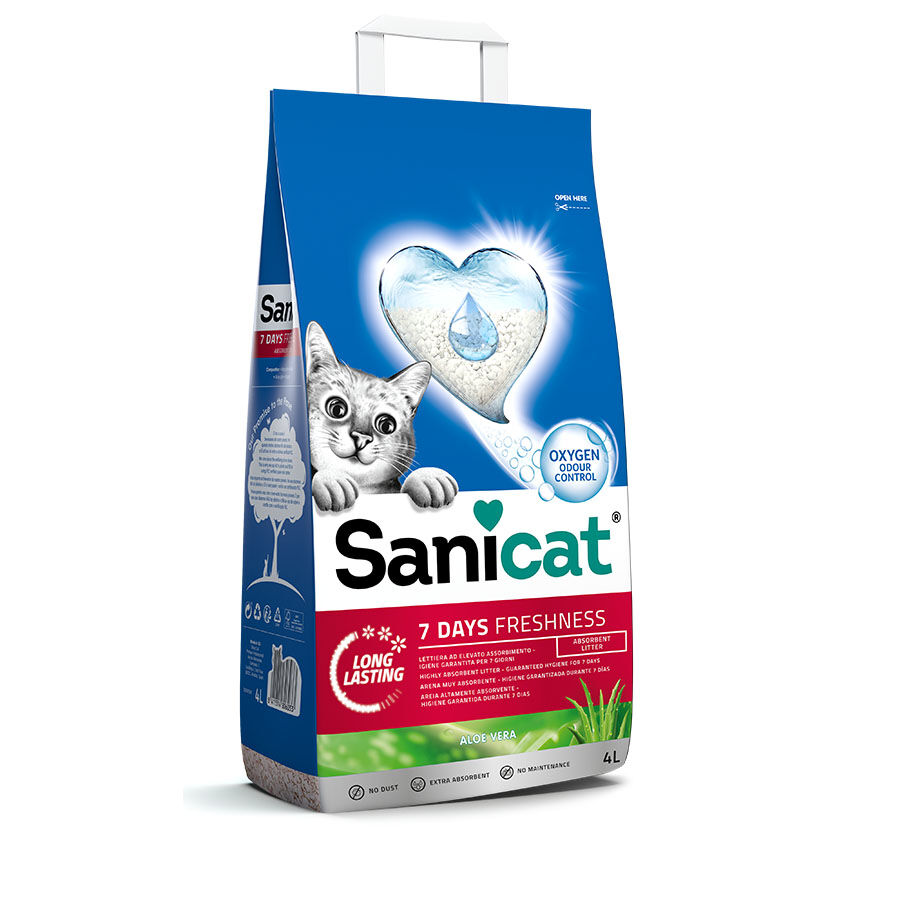 Sanicat Aloe Vera 7 Days arena para gatos image number null