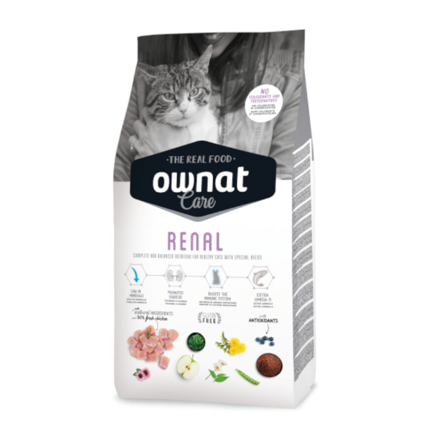 Ownat Care Renal ração para gatos, , large image number null