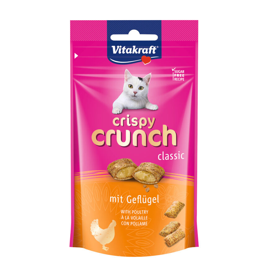 Vitakraft Biscoitos Crispy Crunch de Frango para gatos, , large image number null