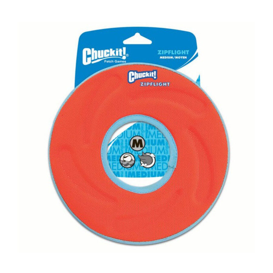 Chuckit! Zipflight juguete para perros frisbee image number null