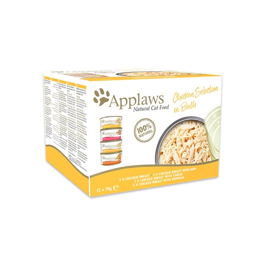 Applaws Chicken Collection Lata para gatos, , large image number null