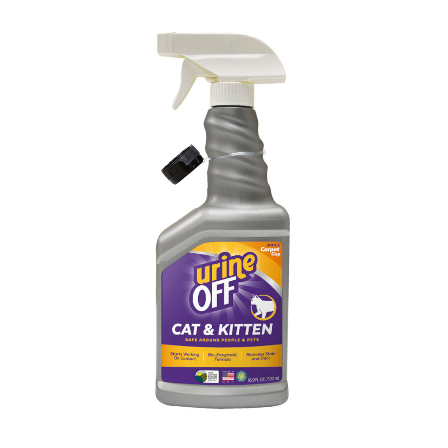 Urine Off Removedor de Manchas e Odores de Urina de gatos