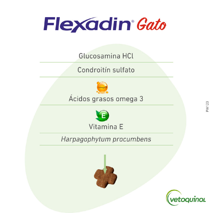 Vetoquinol Flexadin Adult Condroprotetor para gatos, , large image number null