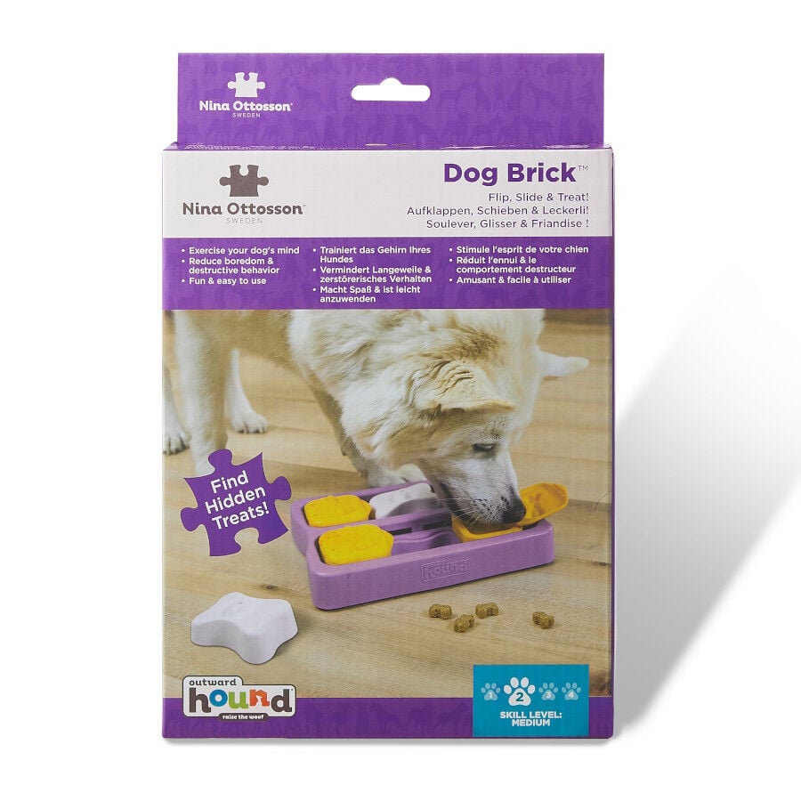 Outward Hound Nina Ottosson Brick Puzzle para cães, , large image number null