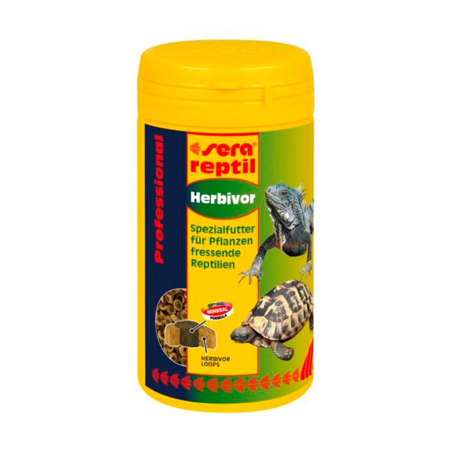 Sera Reptil Herbivor Nature alimento para répteis, , large image number null