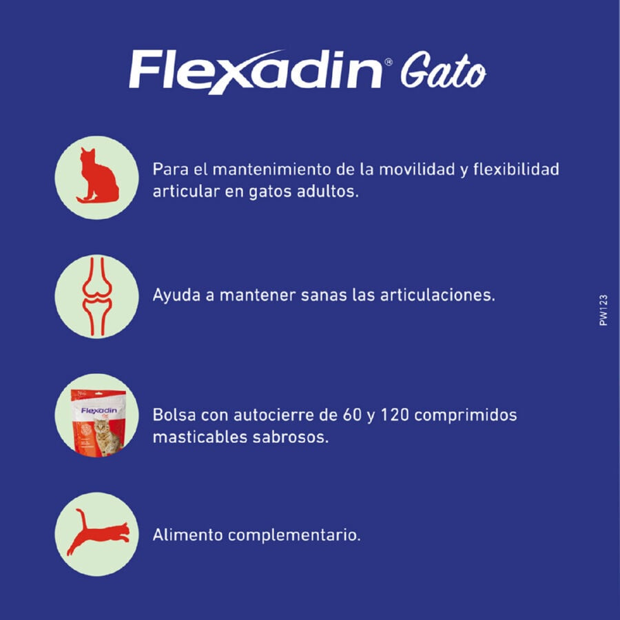 Vetoquinol Flexadin Adult Condroprotetor para gatos, , large image number null