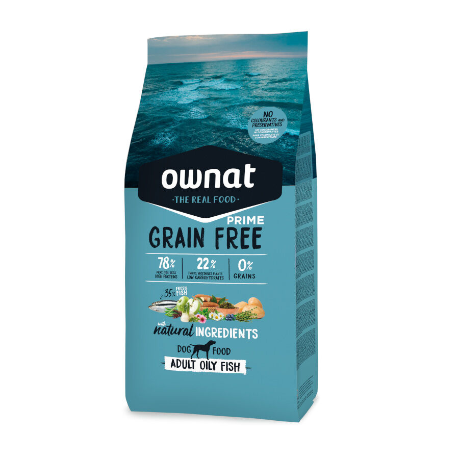 Ownat Prime Grain Free Peixe Azul Adulto ração para cães, , large image number null