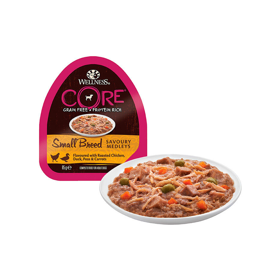 Wellness Core Small Breed Grain Free Frango e Pato terrina para cães, , large image number null