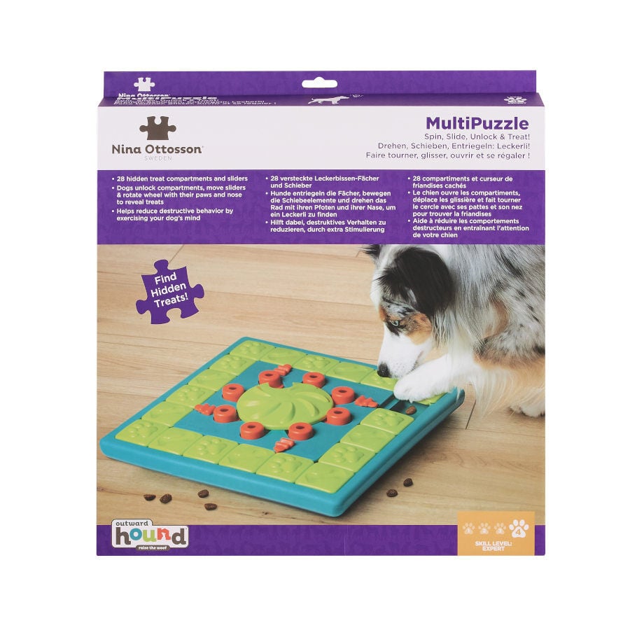 Outward Hound Nina Ottosson Multi Puzzle de Inteligência para cães, , large image number null