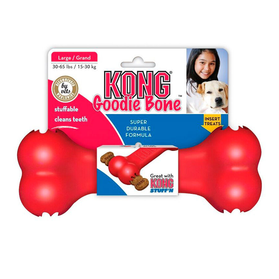 Kong Goodie Bone Osso porta-snacks para cães