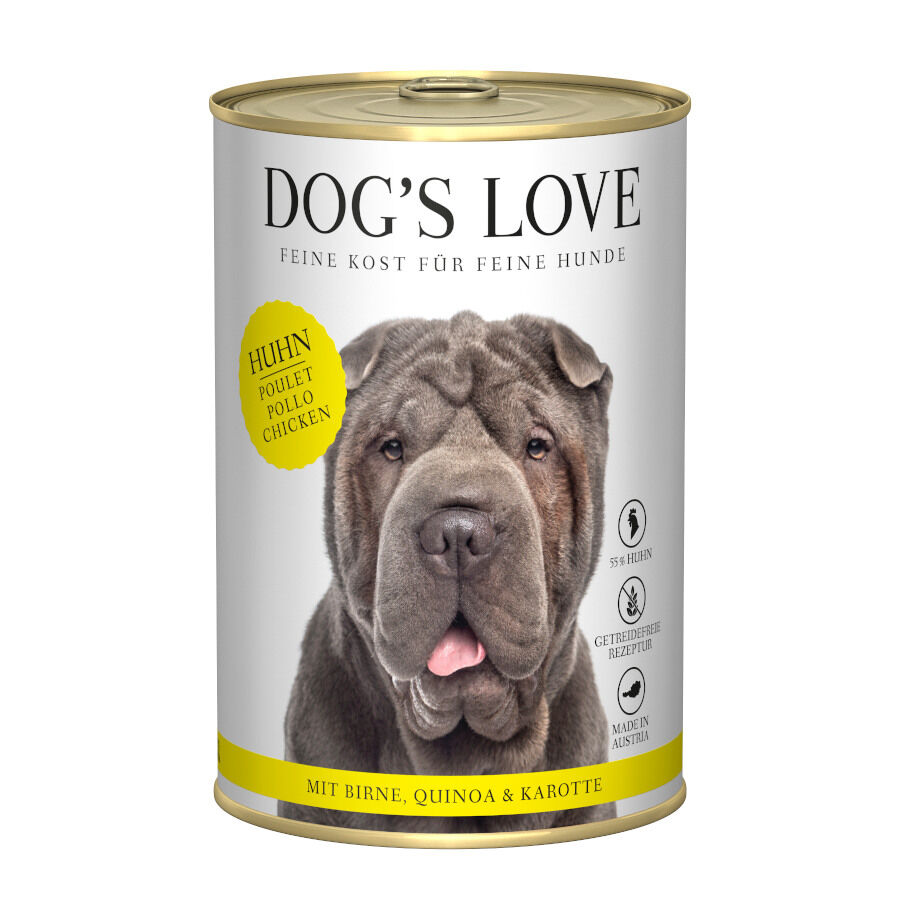 Dog’s Love Adulto Frango em lata para cães