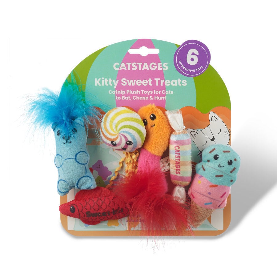 Outward Hound Catstages Sweet Treats Brinquedos variados para gatos, , large image number null