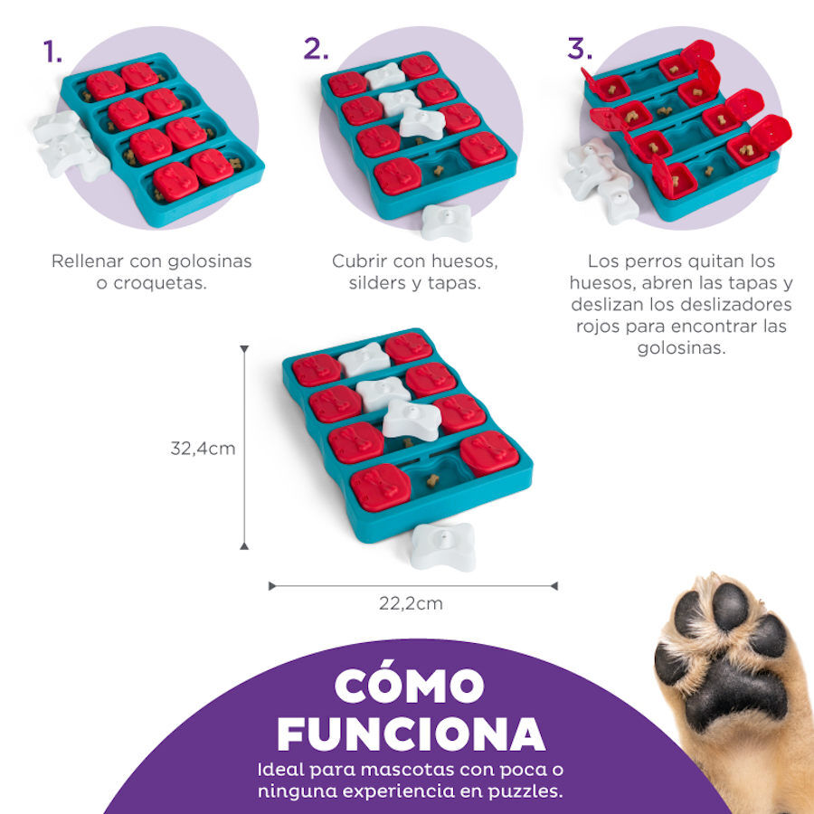 Outward Hound Nina Ottosson Brick Puzzle para cães, , large image number null