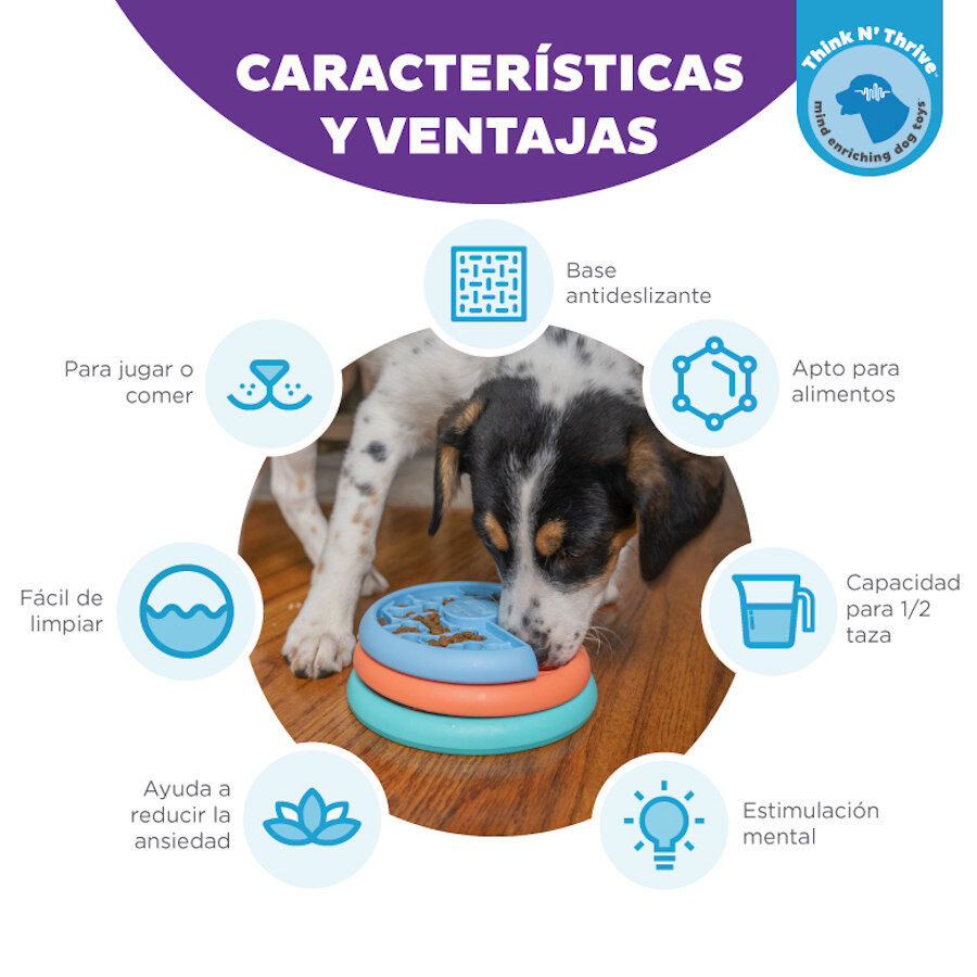 Outward Hound Nina Ottosson Puppy Lickin' Layers Brinquedo interativo com Snacks para cachorros , , large image number null