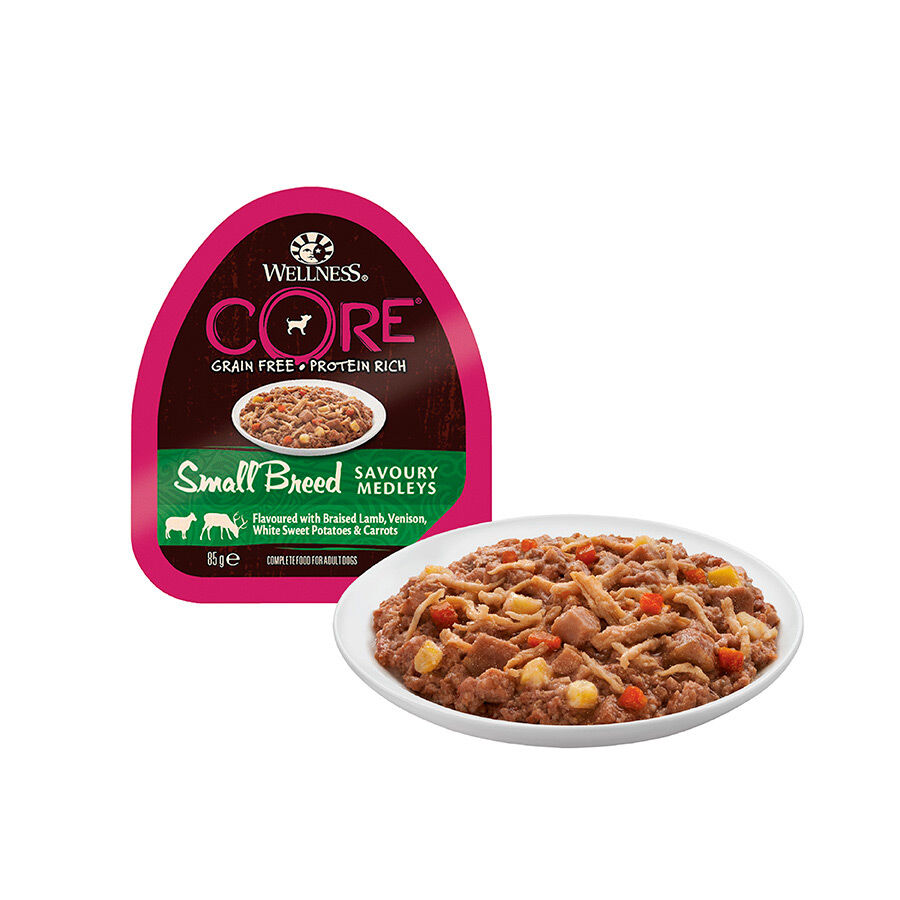 Wellness Core Small Breed Grain Free Cordeiro e Veado terrina para cães, , large image number null