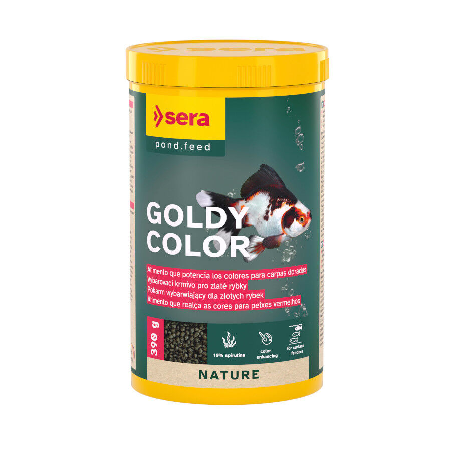 Sera Goldy Color Spirulina Nature Alimento para peixes