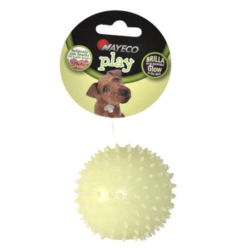 Nayeco Play Bola Fluorescente Porta-Snacks para cães