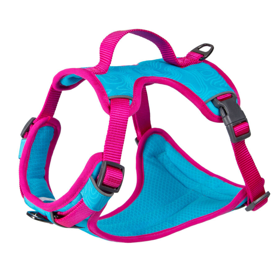 Freedog Cool Pro Tech Peitoral Desportivo Fúscia para cães, , large image number null