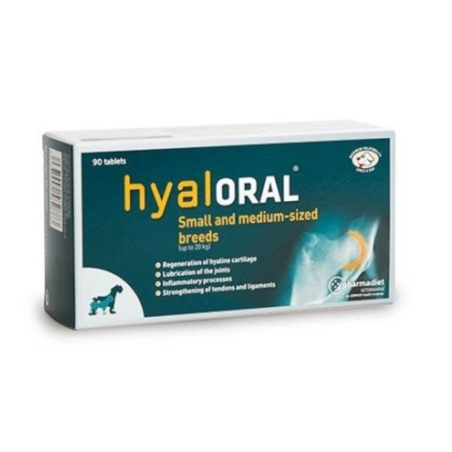 Pharmadiet Hyaloral Articular Comprimidos para cães de raça pequena e média, , large image number null