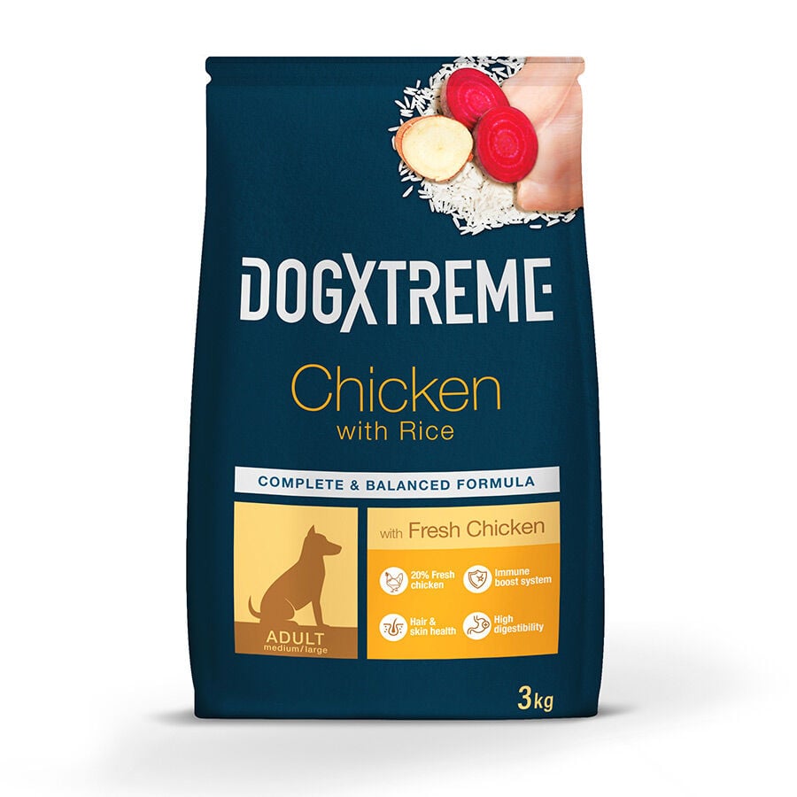 Dogxtreme Adult Frango e Arroz ração para cães