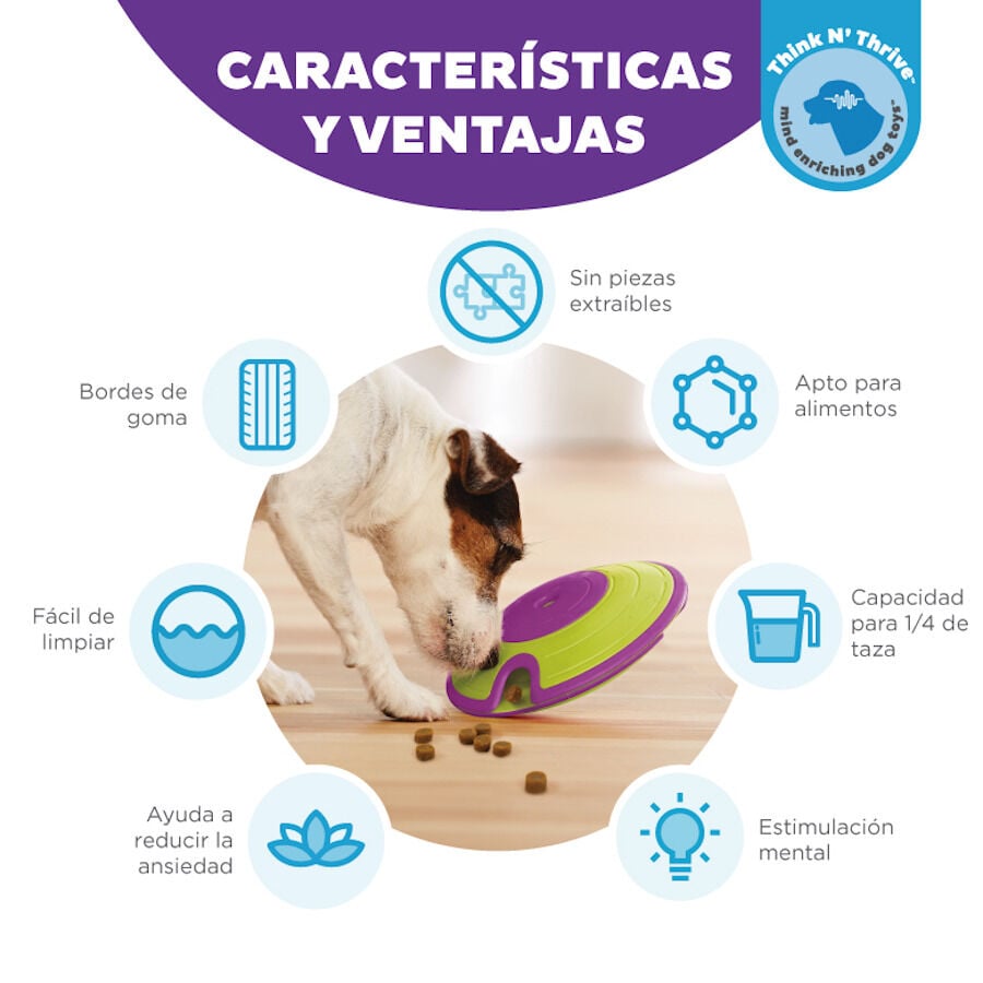 Outward Hound Nina Ottosson Treat Maze Disco interativo para cães, , large image number null