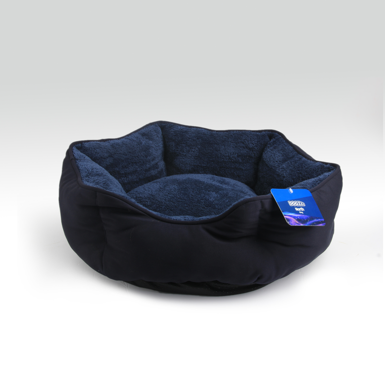 Dogzzz North Donut Azul Cama para cães e gatos, , large image number null