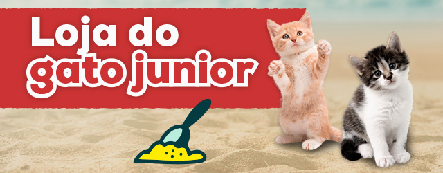 Loja do gato junior: Tudo o que necessita para lhe dar as boas vindas.