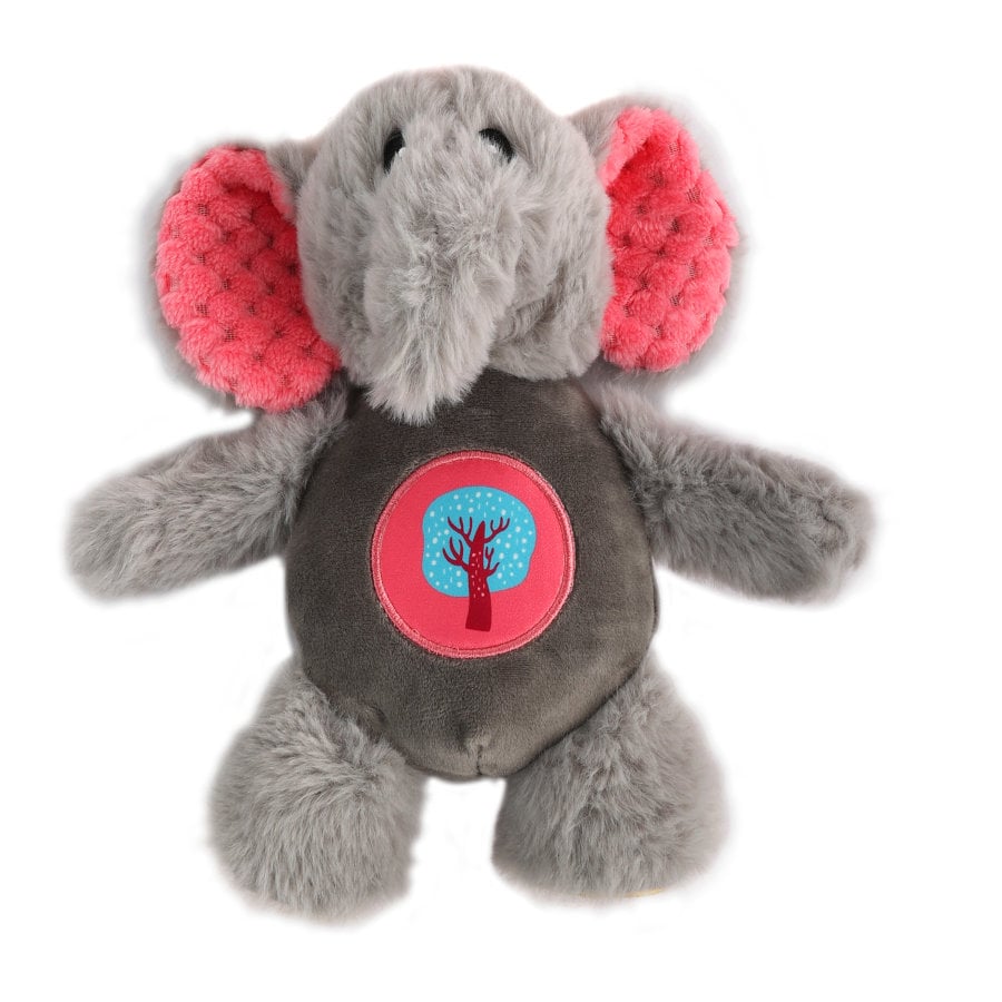 Tootoy! Noisy Elephant Cuddler peluche para cães