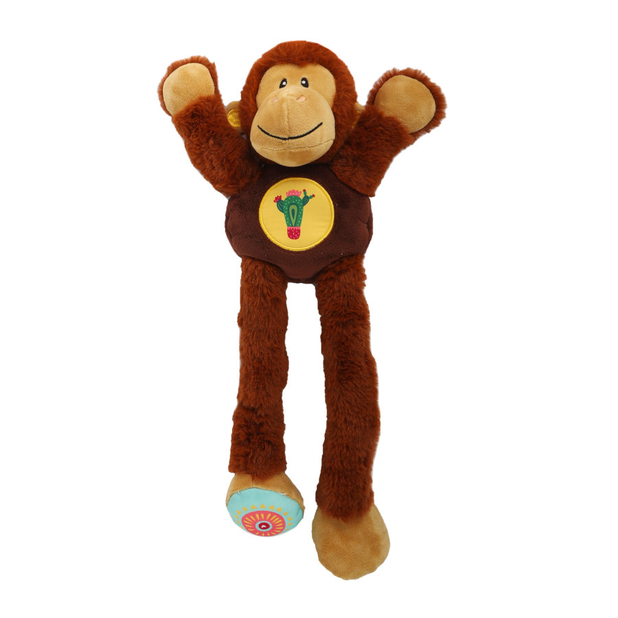 Tootoy! Comfort Twister Monkey Cuddler peluche para cães