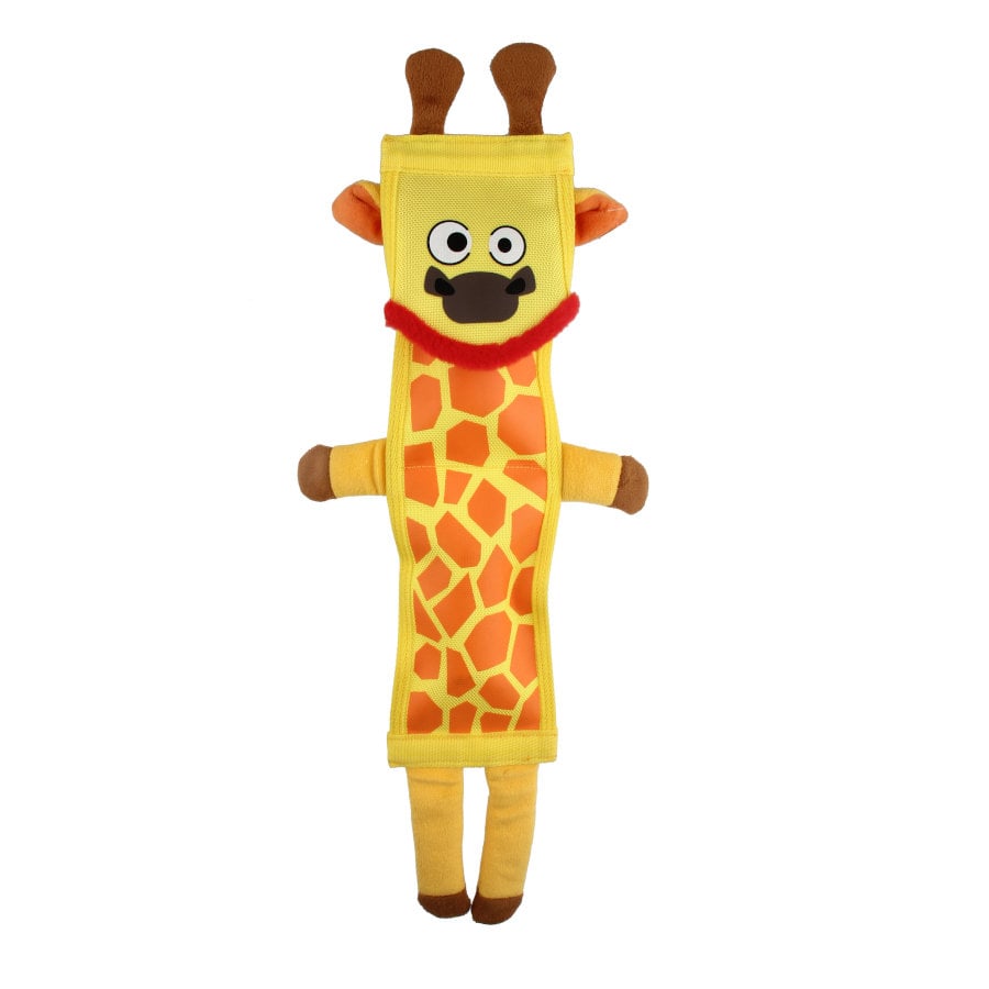 Tootoy! Comfort Resistant Giraffe Toy peluche para cães